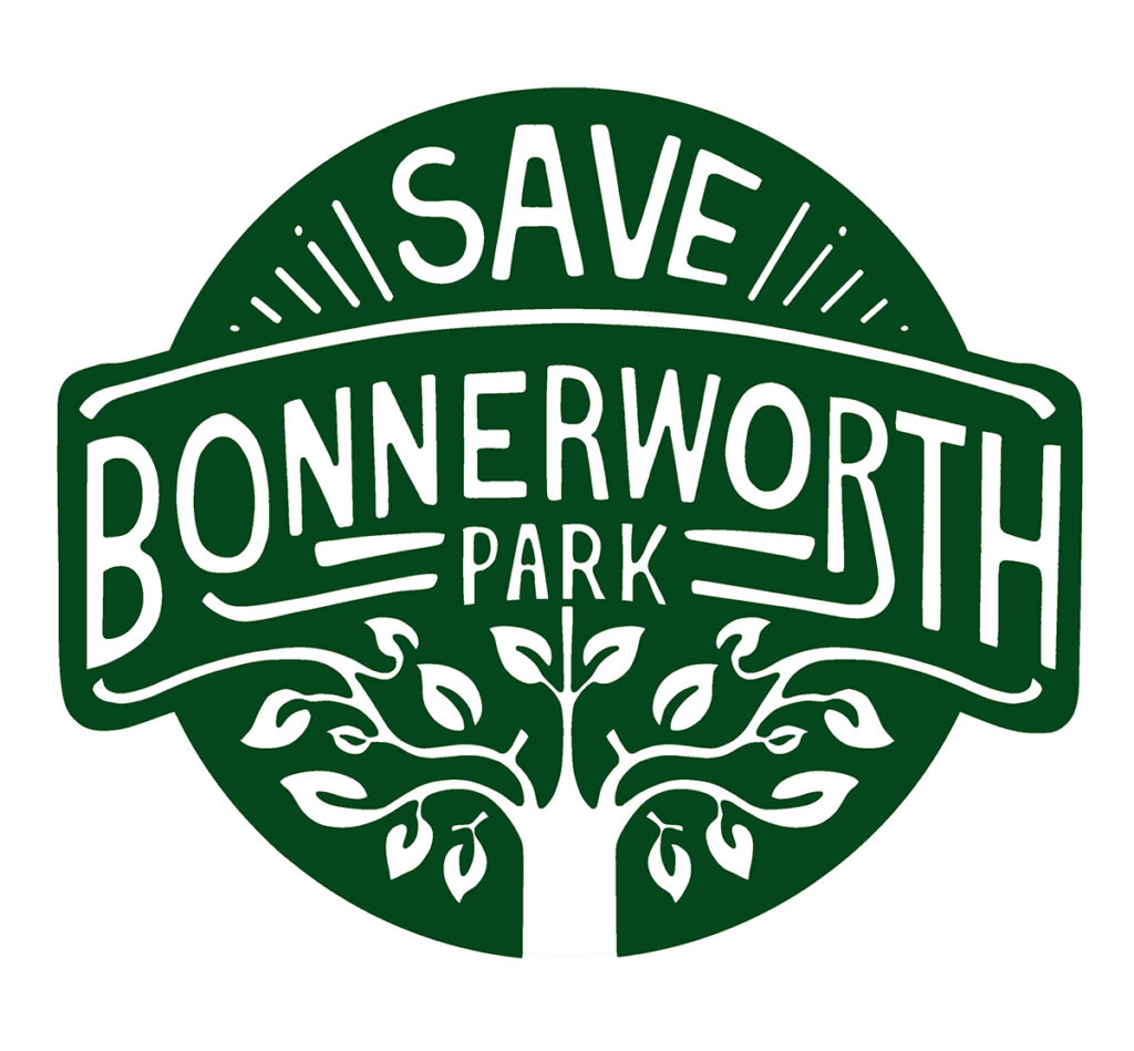 Save Bonnerworth Park logo